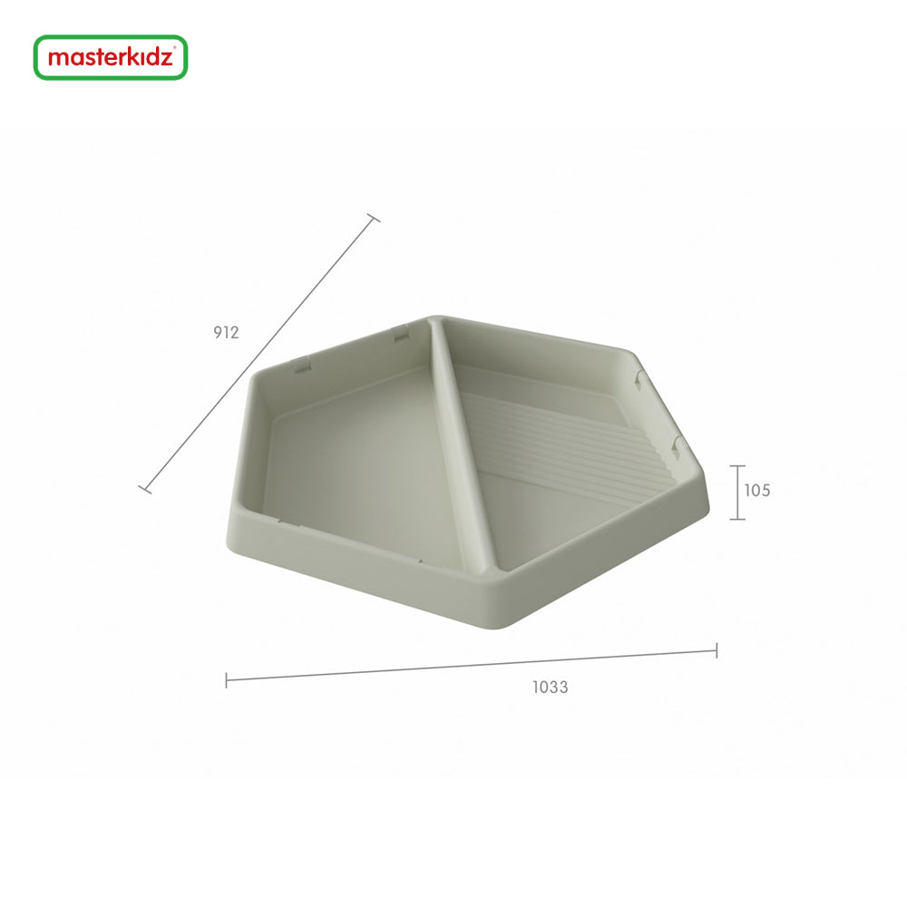 Rectangular-Hexagonal Tuff Tray