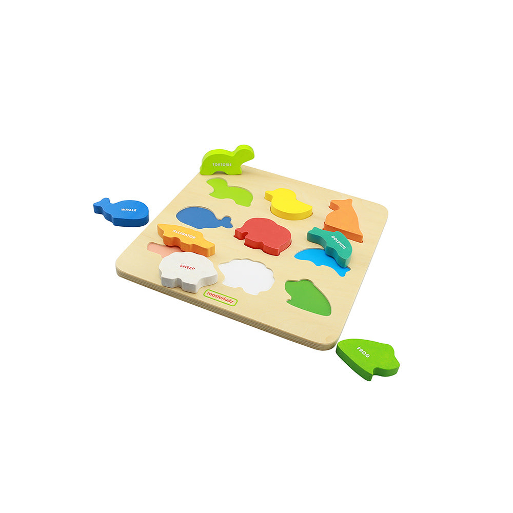 Children using Masterkidz light experiment board in preschool science activity