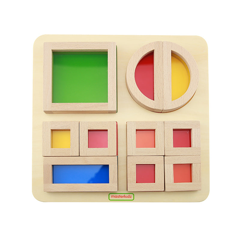 Masterkidz rainbow blocks for imaginative small world play