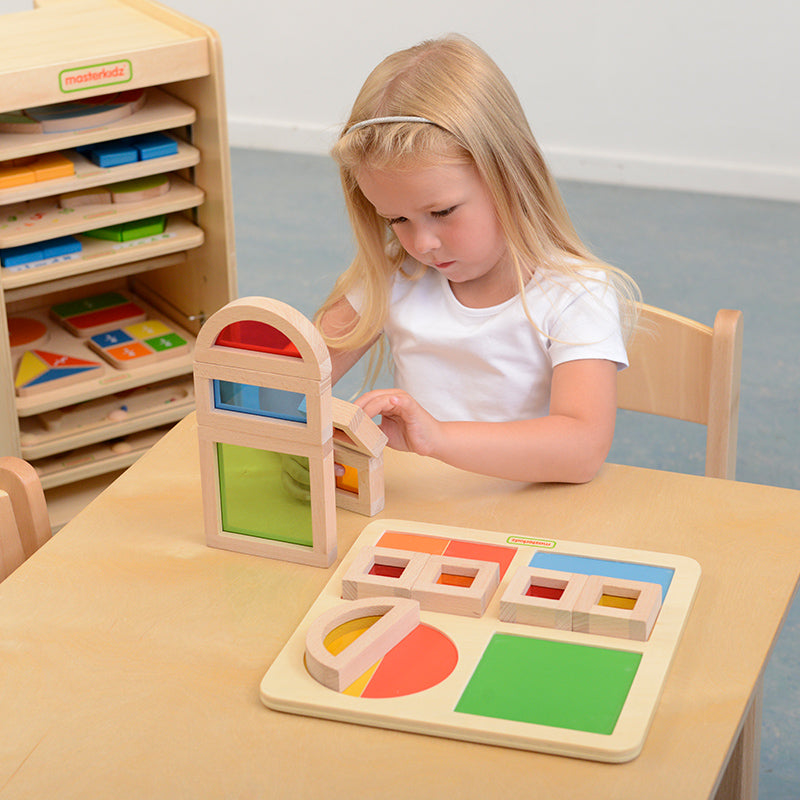 Masterkidz stacking and building blocks for preschoolers