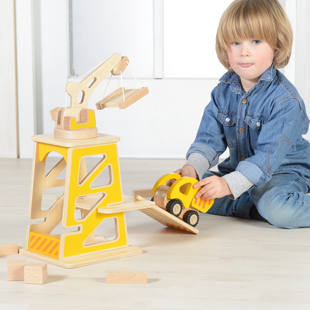 Durable wooden construction environment ideal for classrooms.