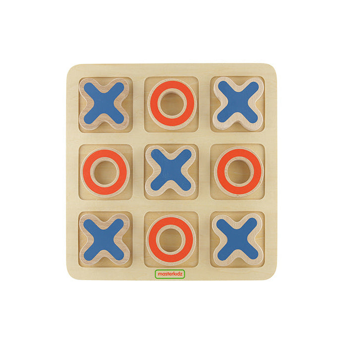 Masterkidz wooden Tic-Tac-Toe board made from sustainable beech wood