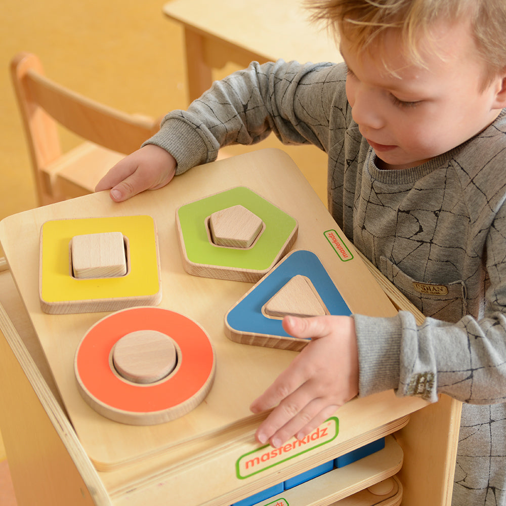 A visual feast! Explore reflection, magnification, and color mixing all on one premium beechwood board.