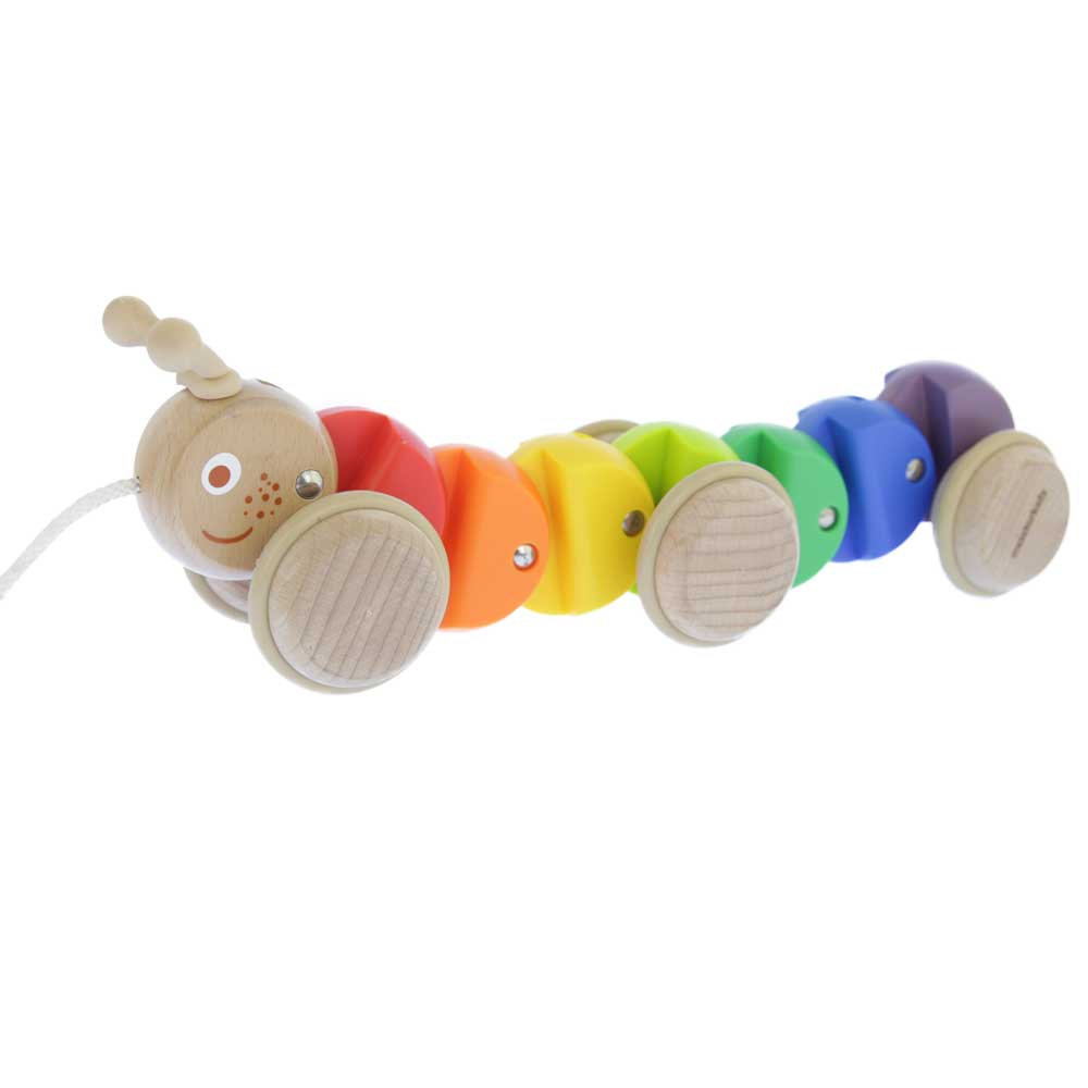 FSC certified wooden walking toy for early learning