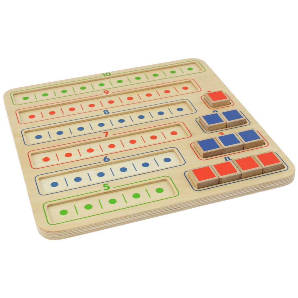Preschool math learning toy