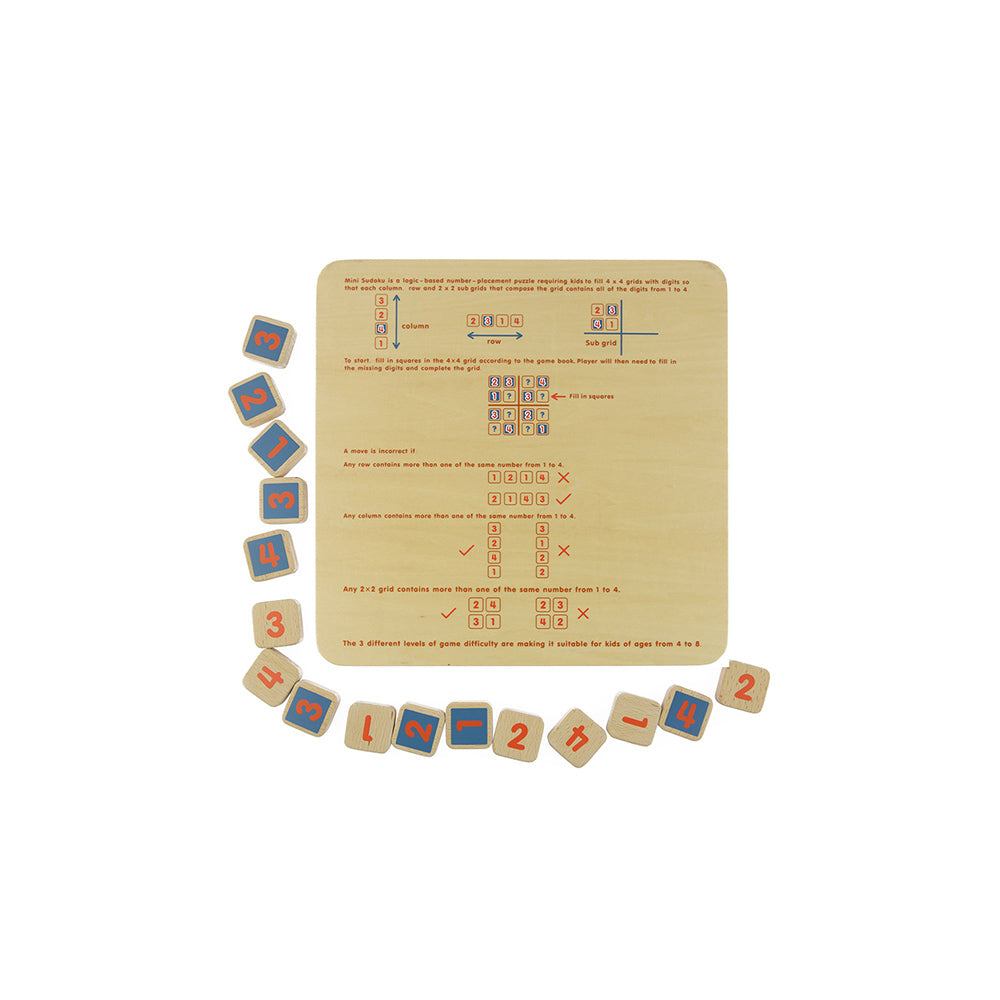 Early learning toy to develop number recognition and critical thinking.