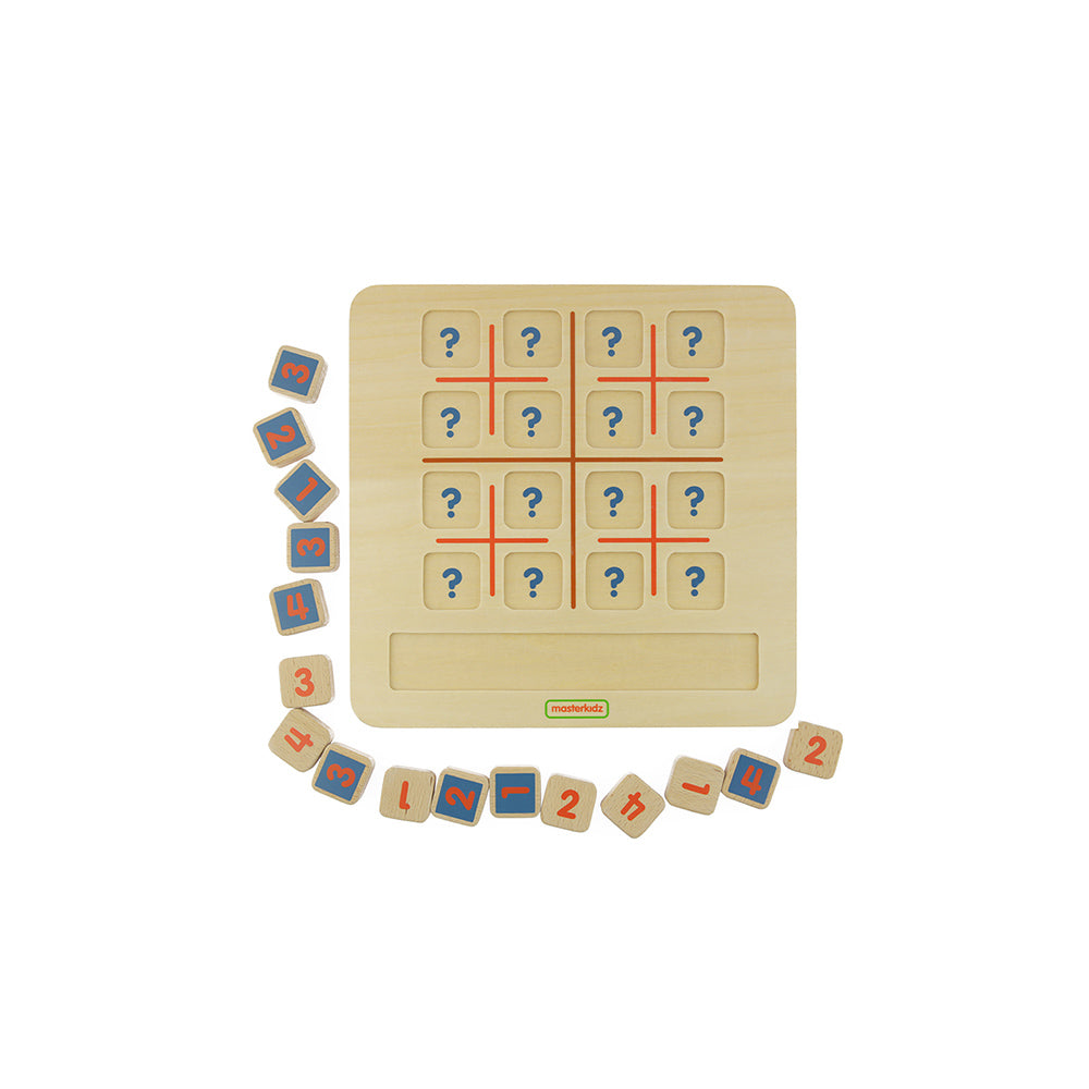 Masterkidz educational Sudoku game board for young learners.