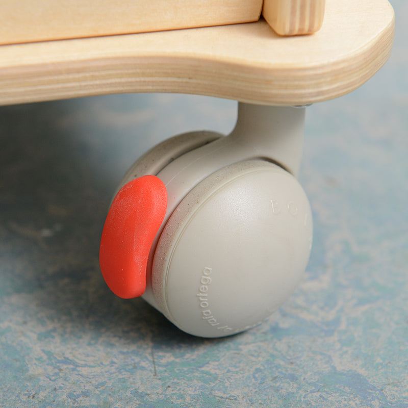 Top play surface used as a movable activity center in a classroom.