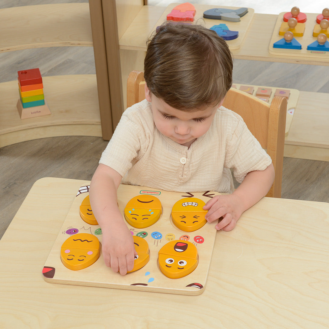 Masterkidz emotion matching board designed for social and emotional development