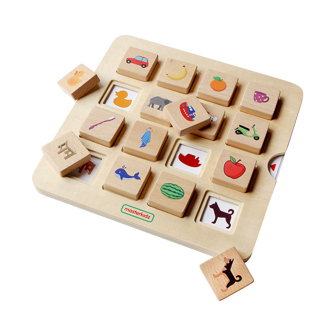 Interactive Shadow, Contour, and Colour Pairing Toy for Toddlers