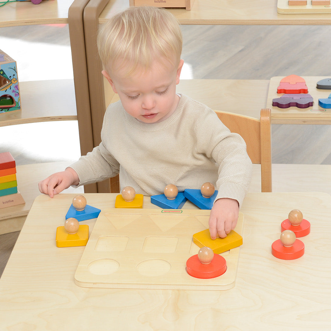 Educational Shape Sorting Toy to Develop Cognitive and Motor Skills