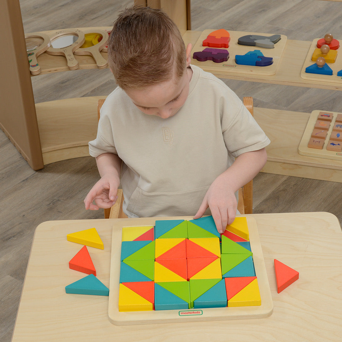 Interactive puzzle set by Masterkidz for eye-hand coordination