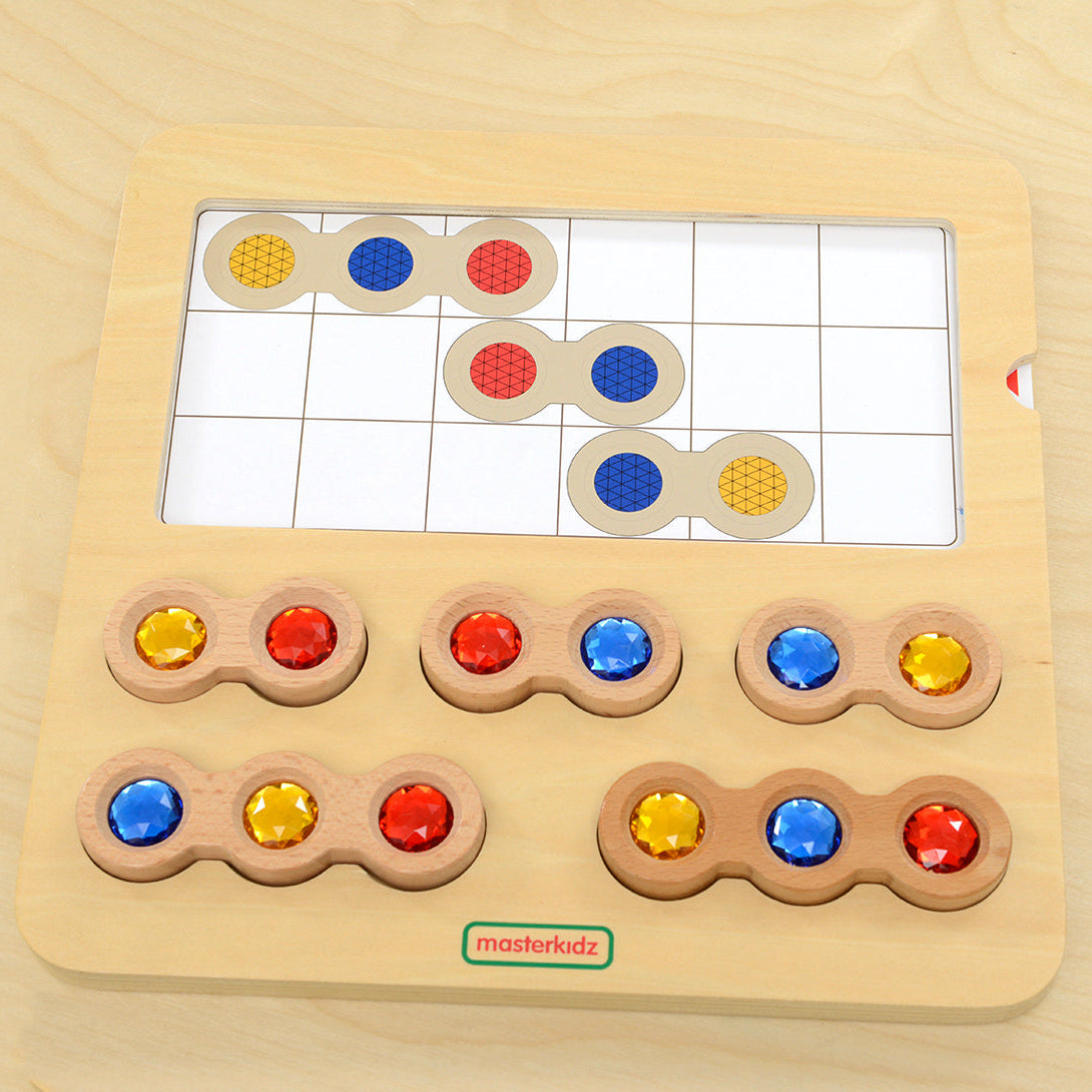 Durable and easy-to-hold gem blocks for toddlers and preschoolers.