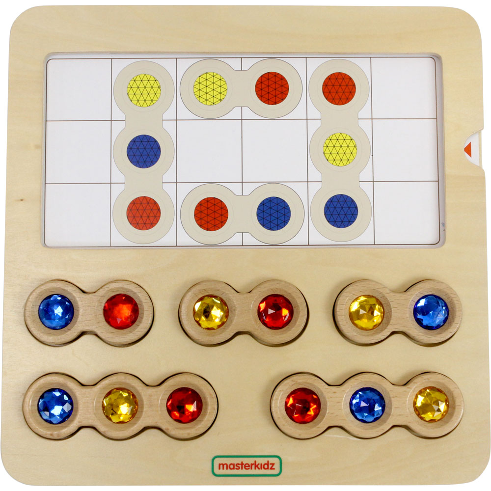 Spatial Relationship Learning Gem Blocks