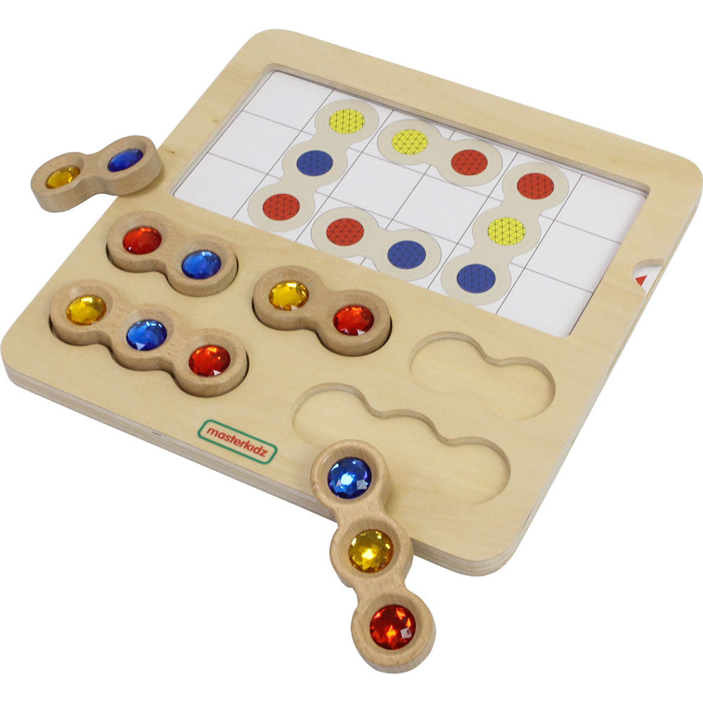 Spatial Relationship Learning Gem Blocks