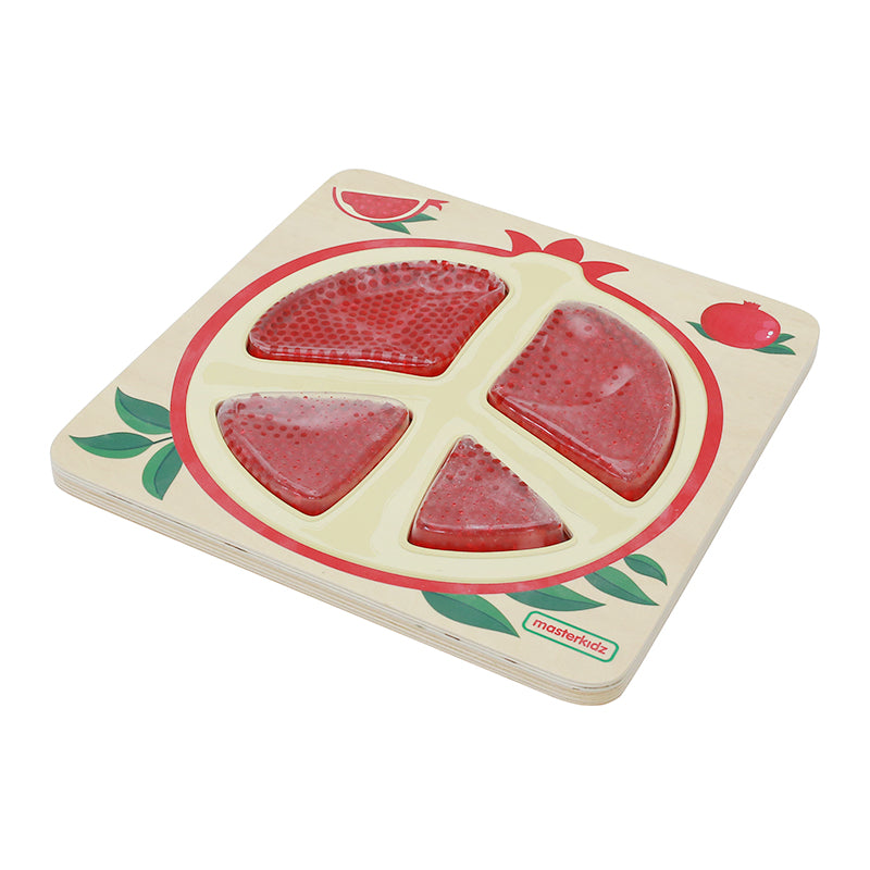 Squashy Sensory Pomegranate Slice