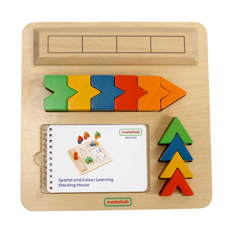  Stacking House；educational stacking toy