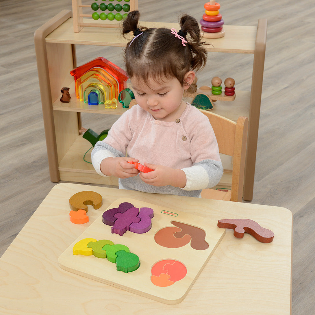Montessori-style insect puzzle for early childhood settings