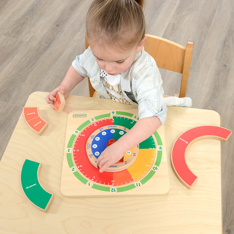 Hidden 60-minute face underneath segments for advanced learning.