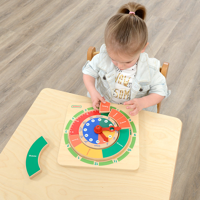 Supports progressive learning from simple to complex time concepts.