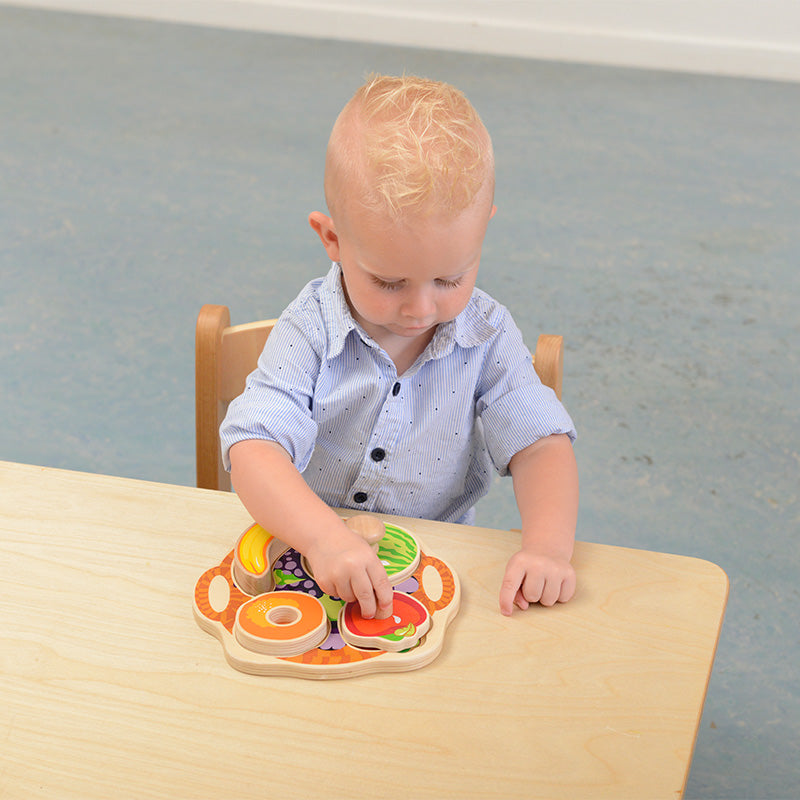 Toddler educational puzzle – shape recognition and hand-eye coordination toy