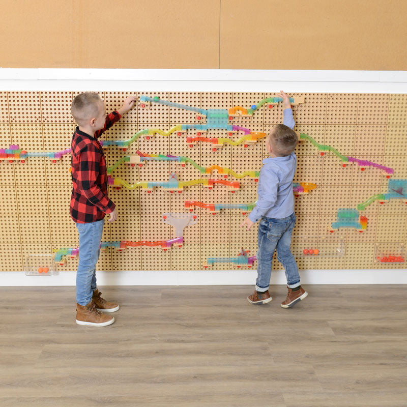 STEM Wall Kinetic Ball Trax 120Pc