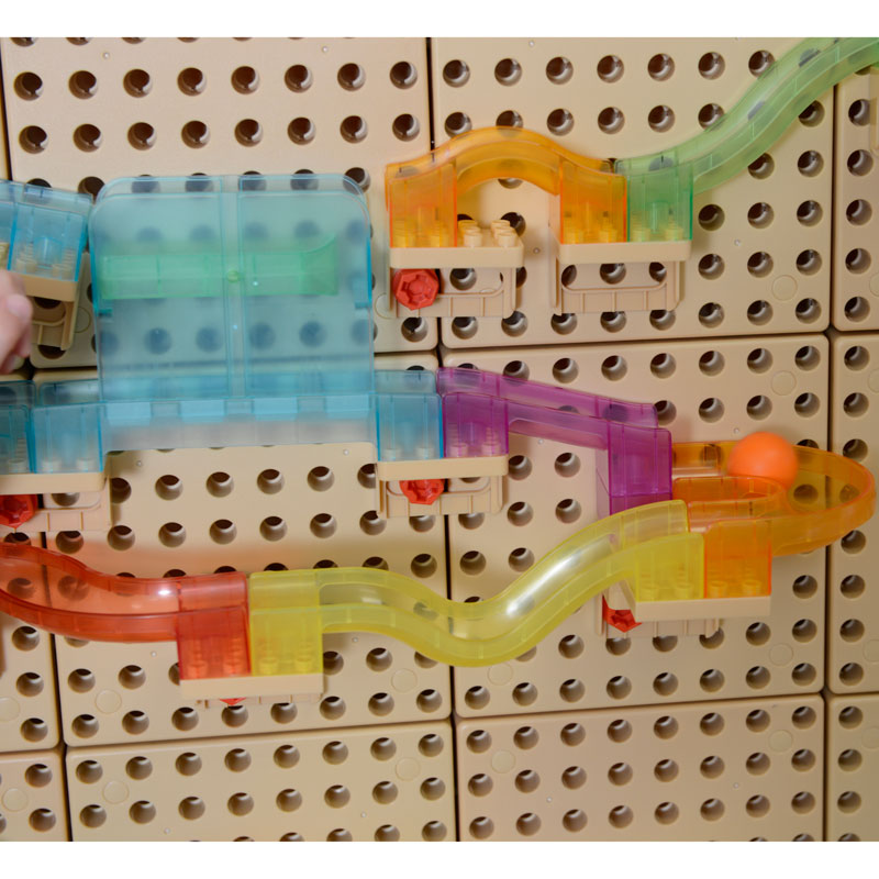 STEM Wall Kinetic Ball Trax 120Pc