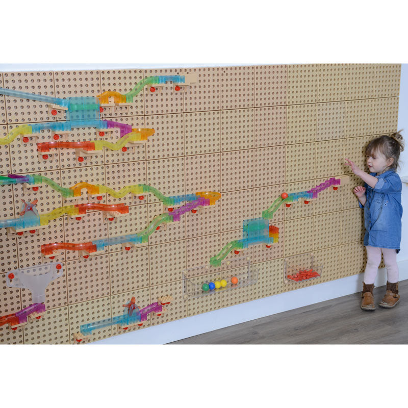 STEM Wall Kinetic Ball Trax 120Pc