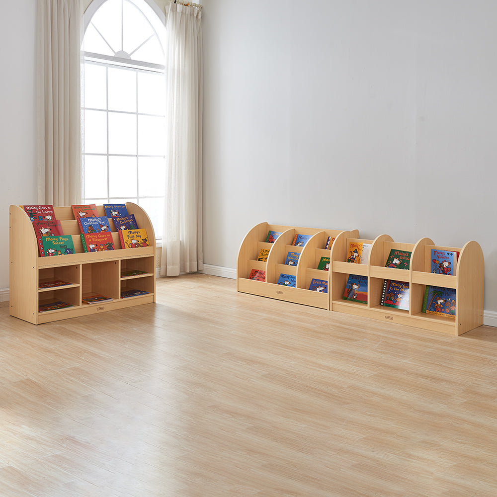 Masterkidz Elite Junior Book Display Stand – Montessori Bookshelf for Toddlers and Kids